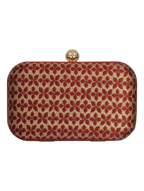 multi colored silk box clutch - 13586823 - Very Small Image - 1