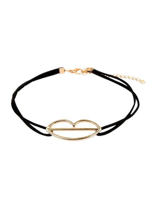 Diva Walk black velvet choker necklace - 13596051 - Very Small Image - 1