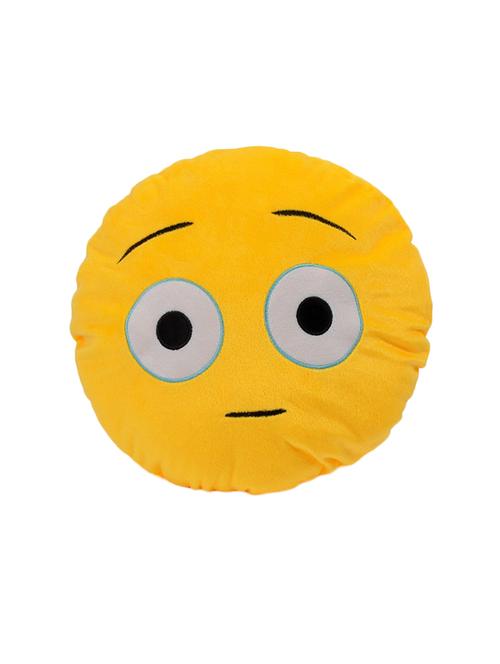 yellow polyester filled cushion - 13599262 - Very Small Image - 1