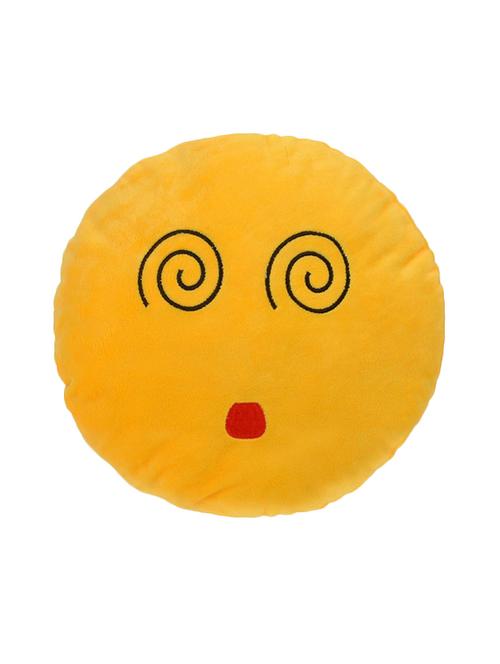 yellow polyester filled cushion - 13599272 - Very Small Image - 1