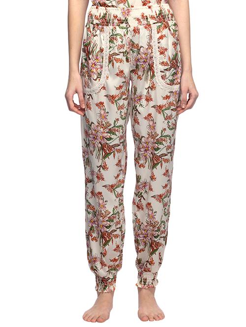 multicolored floral printed pajama - 13599977 - Very Small Image - 1