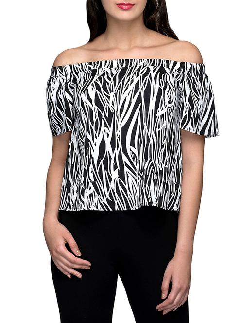 black printed regular top - 13600004 - Very Small Image - 1