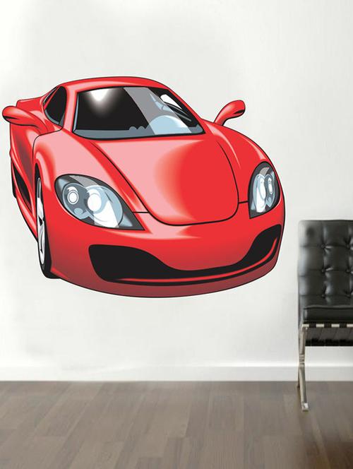 impression wall awesome car wall sticker - 13600597 - Very Small Image - 1