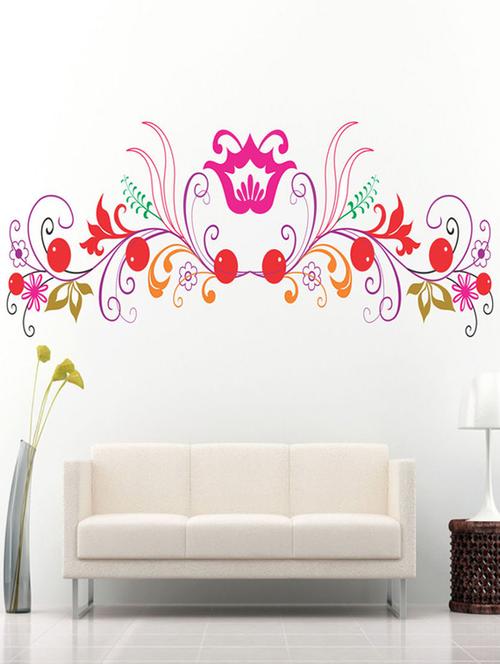 impression wall floral design wall sticker - 13600631 - Very Small Image - 1