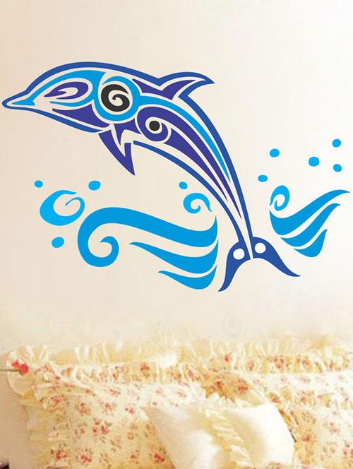 impression wall water fish wall sticker - 13600651 - Very Small Image - 1