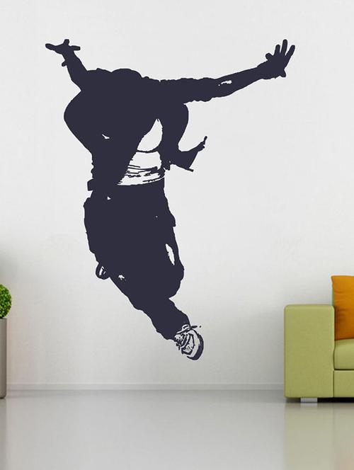 impression wall dancing boy wall sticker - 13600670 - Very Small Image - 1