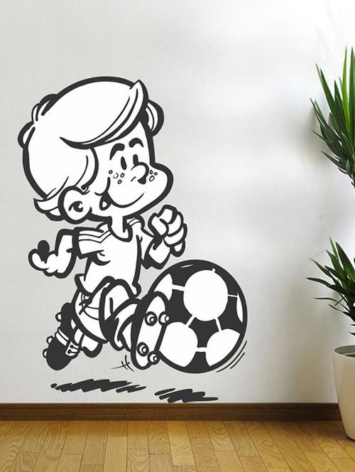 impression wall playing baby wall sticker - 13600674 - Very Small Image - 1