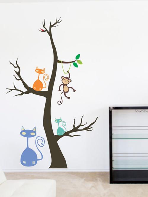 impression wall tree wall sticker - 13600717 - Very Small Image - 1