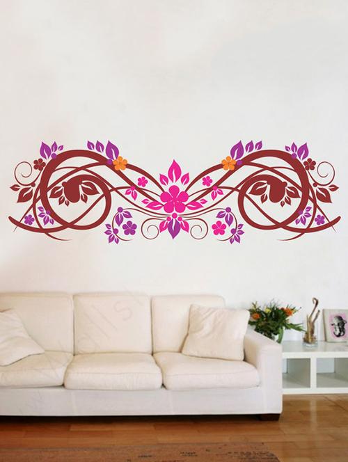 impression wall floral design wall sticker - 13600775 - Very Small Image - 1