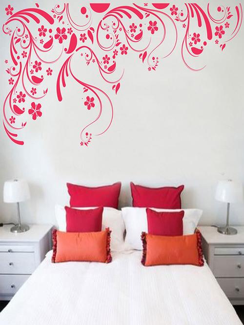 impression wall floral design wall sticker - 13600810 - Very Small Image - 1