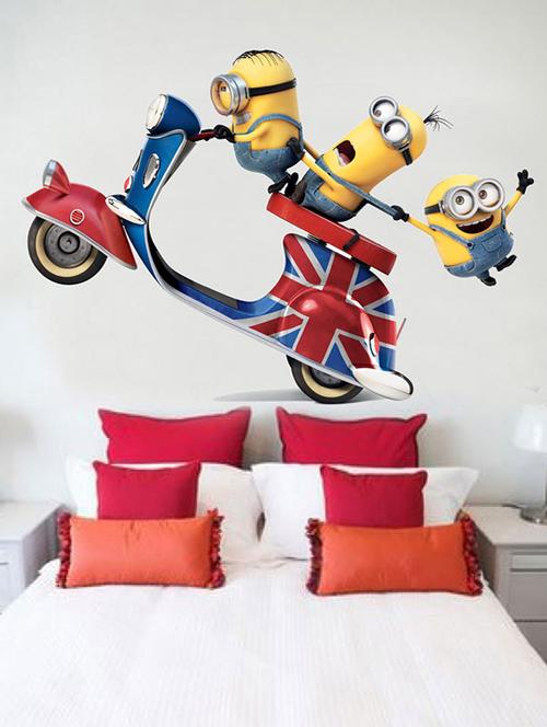 impression wall minions wall sticker - 13600835 - Very Small Image - 1
