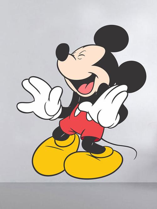 impression wall funny mickey wall sticker - 13600879 - Very Small Image - 1