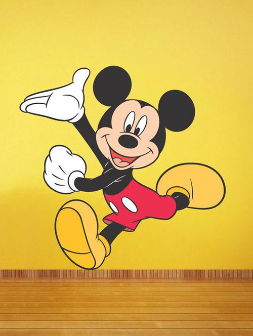 impression wall mickey fun wall sticker - 13600884 - Very Small Image - 1
