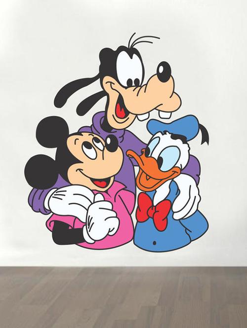 impression wall cartoons family wall sticker - 13600912 - Very Small Image - 1
