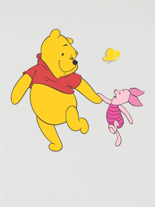 impression wall fun teddy wall sticker - 13600915 - Very Small Image - 1