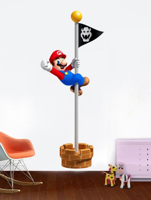impression wall funny mario wall sticker - 13600940 - Very Small Image - 1