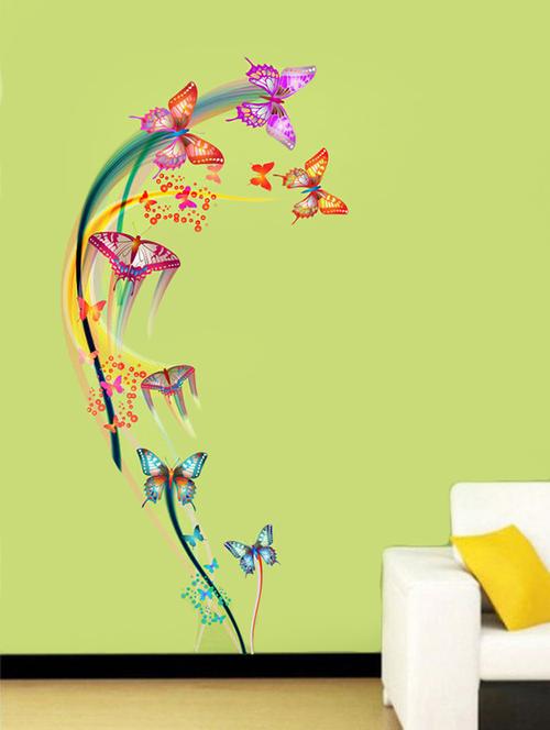 impression wall butterfly art wall sticker - 13600968 - Very Small Image - 1