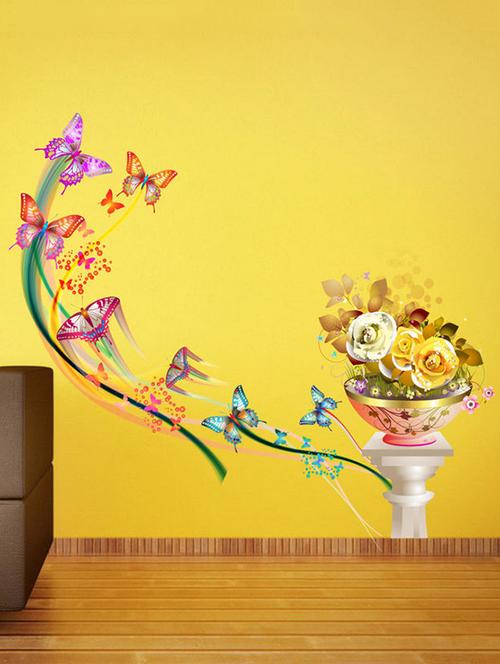 impression wall butterfly art wall sticker - 13600971 - Very Small Image - 1