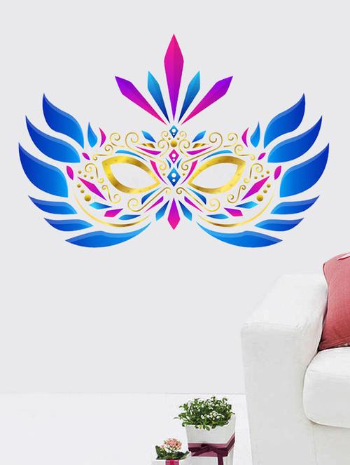 impression wall eye mask wall sticker - 13600981 - Very Small Image - 1