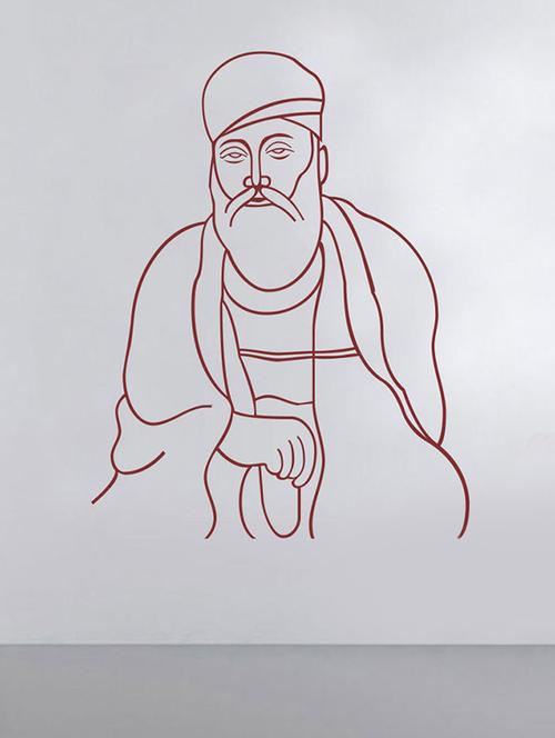 impression wall god wall sticker - 13601007 - Very Small Image - 1