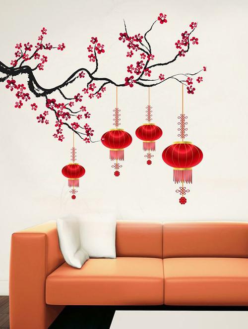 impression wall floral design wall sticker - 13601051 - Very Small Image - 1