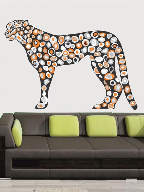 impression wall creative chitah wall sticker - 13601060 - Very Small Image - 1