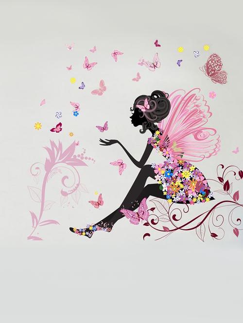 impression wall dream girl wall sticker - 13601070 - Very Small Image - 1