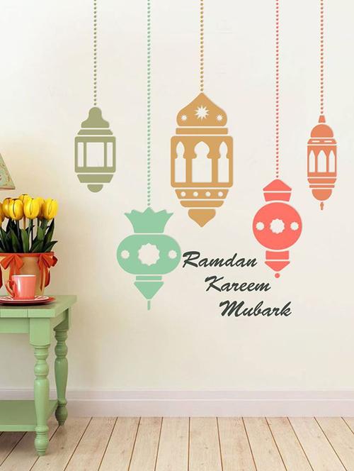 impression wall ramadan mubarak wall sticker - 13601077 - Very Small Image - 1