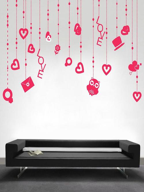 impression wall hanging love art wall sticker - 13601086 - Very Small Image - 1