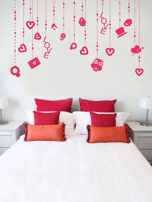impression wall hanging love wall sticker - 13601093 - Very Small Image - 1