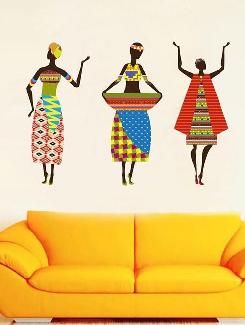 impression wall girl wall sticker - 13601147 - Very Small Image - 1