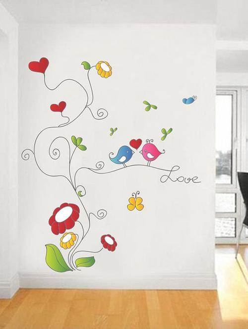 impression wall floral design wall sticker - 13601151 - Very Small Image - 1