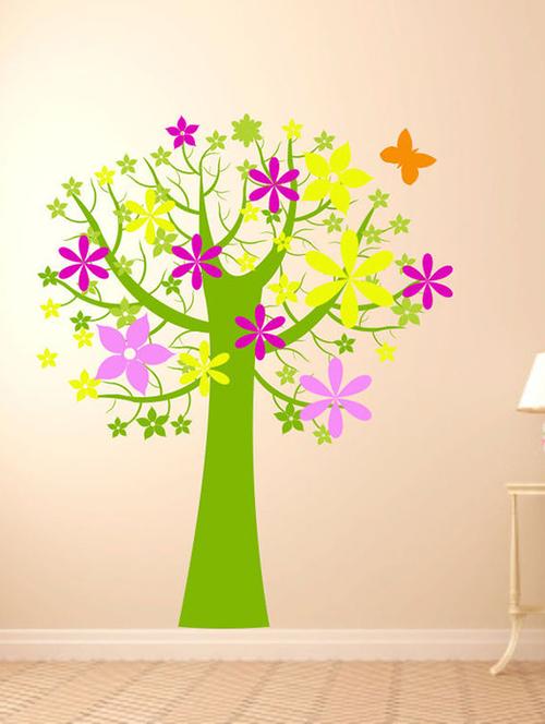 impression wall tree wall sticker - 13601179 - Very Small Image - 1