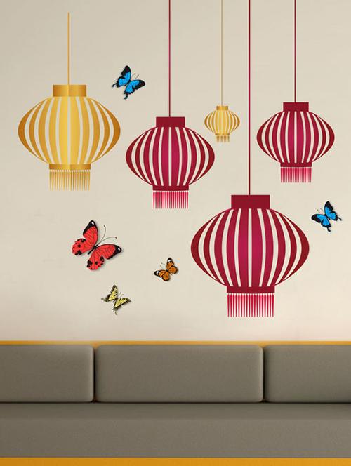 impression wall hanging design wall sticker - 13601186 - Very Small Image - 1