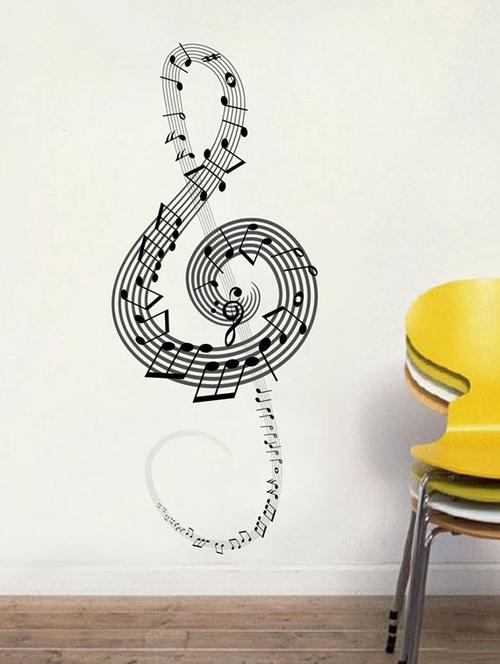 impression wall music wall sticker - 13601223 - Very Small Image - 1