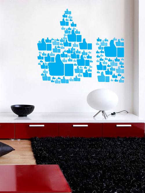 impression wall like logo wall sticker - 13601225 - Very Small Image - 1