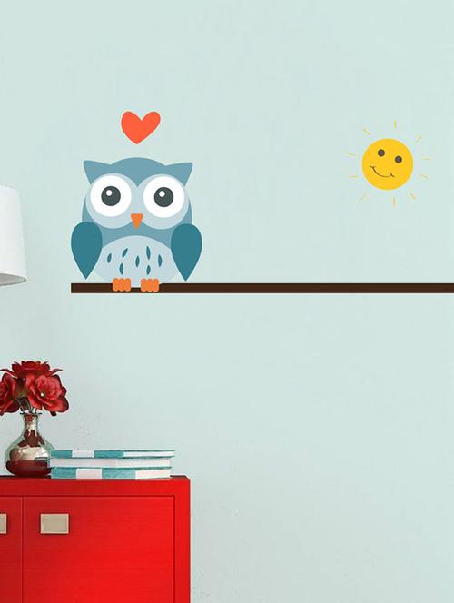 impression wall owl wall sticker - 13601240 - Very Small Image - 1