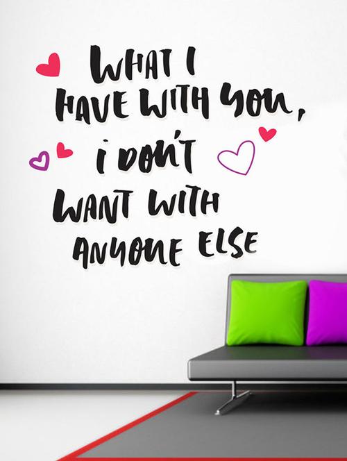 impression wall love quote wall sticker - 13601289 - Very Small Image - 1
