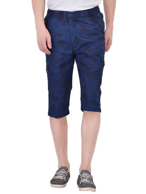 blue polyester short - 13607045 - Very Small Image - 1