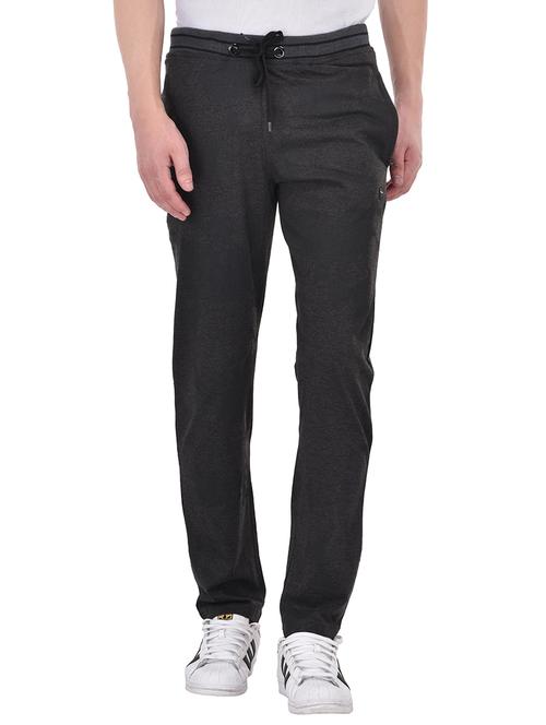 charcoal grey cotton full length track pant - 13607058 - Very Small Image - 1