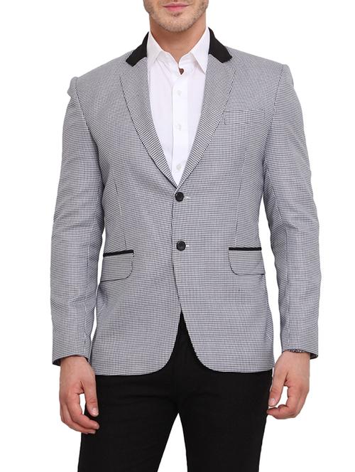 black polyester formal blazer - 13648802 - Very Small Image - 1