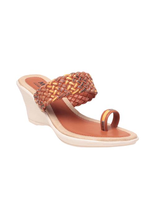 tan one toe wedge - 13650928 - Very Small Image - 1