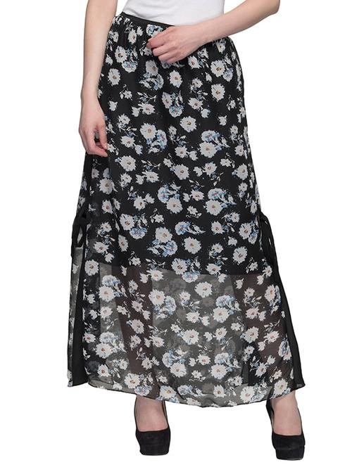 black maxi skirt - 13651372 - Very Small Image - 1