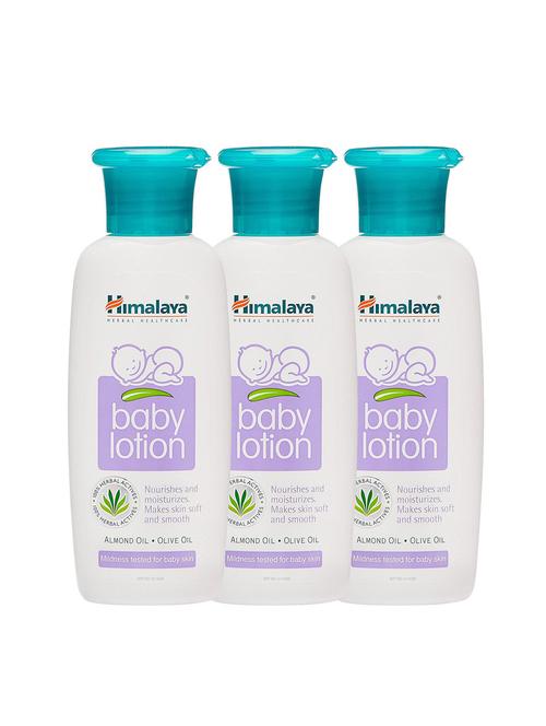 himalaya baby lotion 100 ml (pack of 3) - 13651579 - Very Small Image - 1