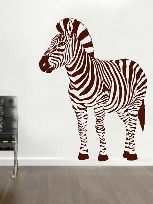 impression wall zebra wall sticker - 13653844 - Very Small Image - 1