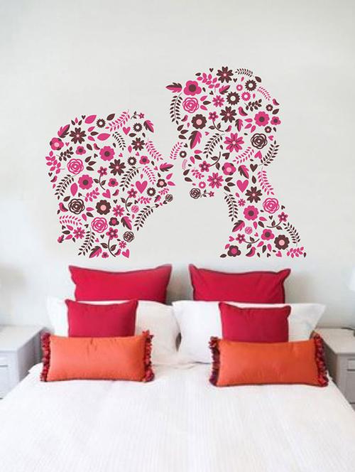 impression wall couple art wall sticker - 13653864 - Very Small Image - 1
