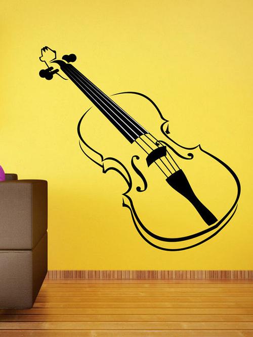 impression wall guitar wall sticker - 13653906 - Very Small Image - 1
