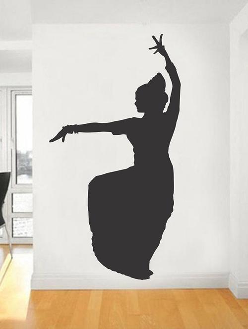 impression wall indian dancing art wall sticker - 13653911 - Very Small Image - 1