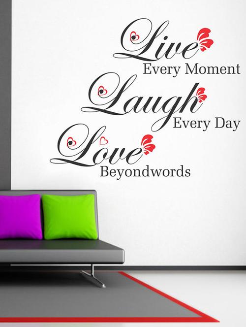 impression wall love quote wall sticker - 13653968 - Very Small Image - 1