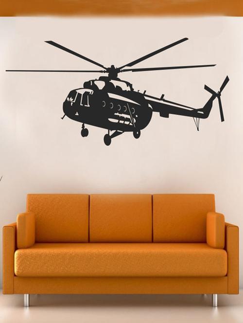 impression wall copter wall sticker - 13654019 - Very Small Image - 1